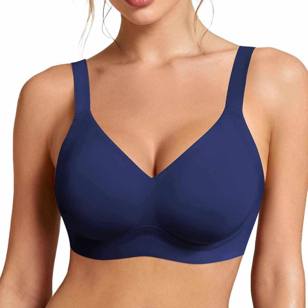 Plunge Bra Push Up - Naadloze, draadloze bh voor dames, zachte