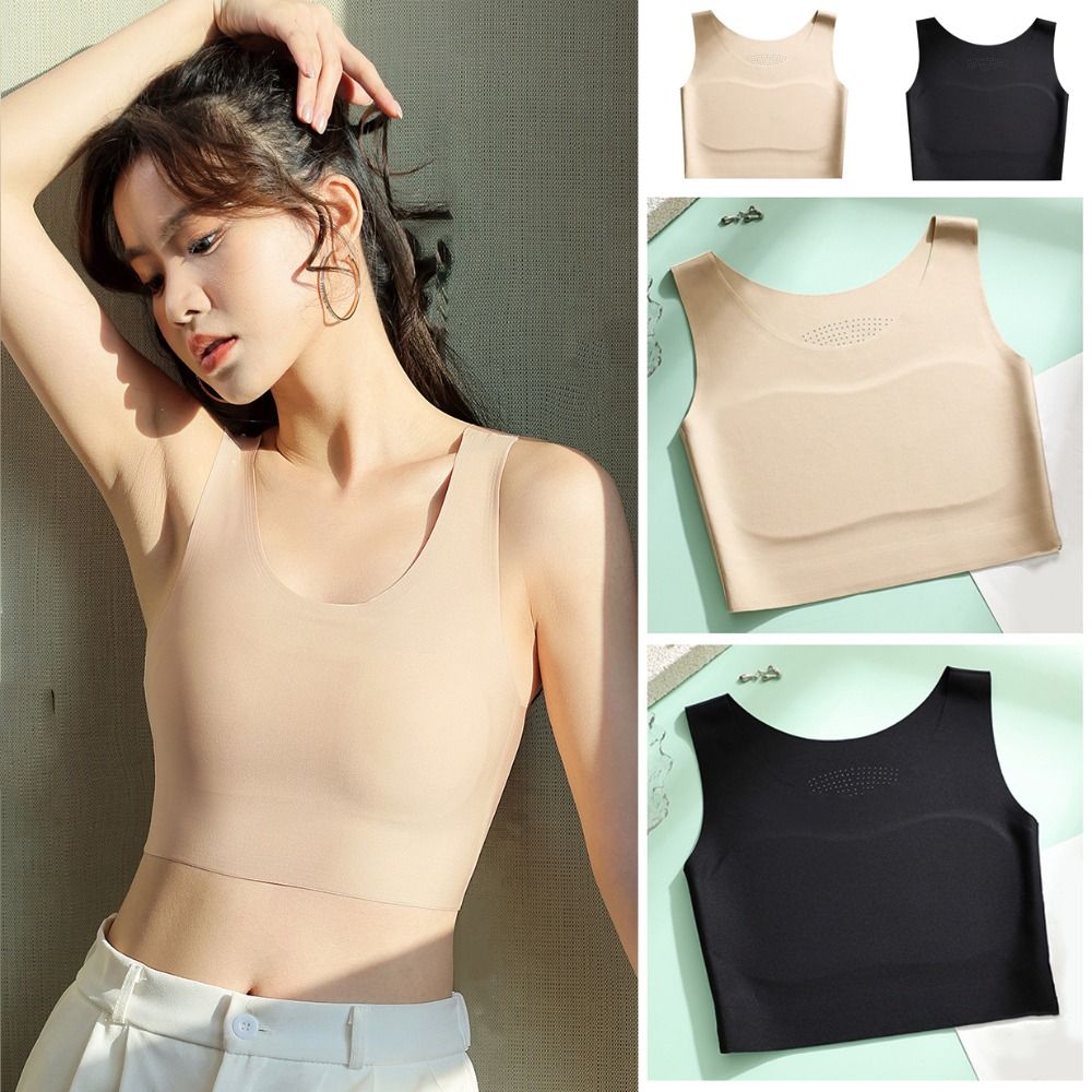 Dames Ice Silk naadloze draadl - Plunge Bra Push Up recensie en prijs