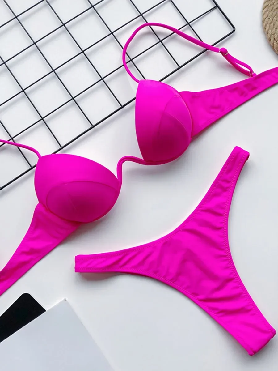 Sexy V-bar beugelbeha cup stri - Underwire Bra Padded recensie en prijs
