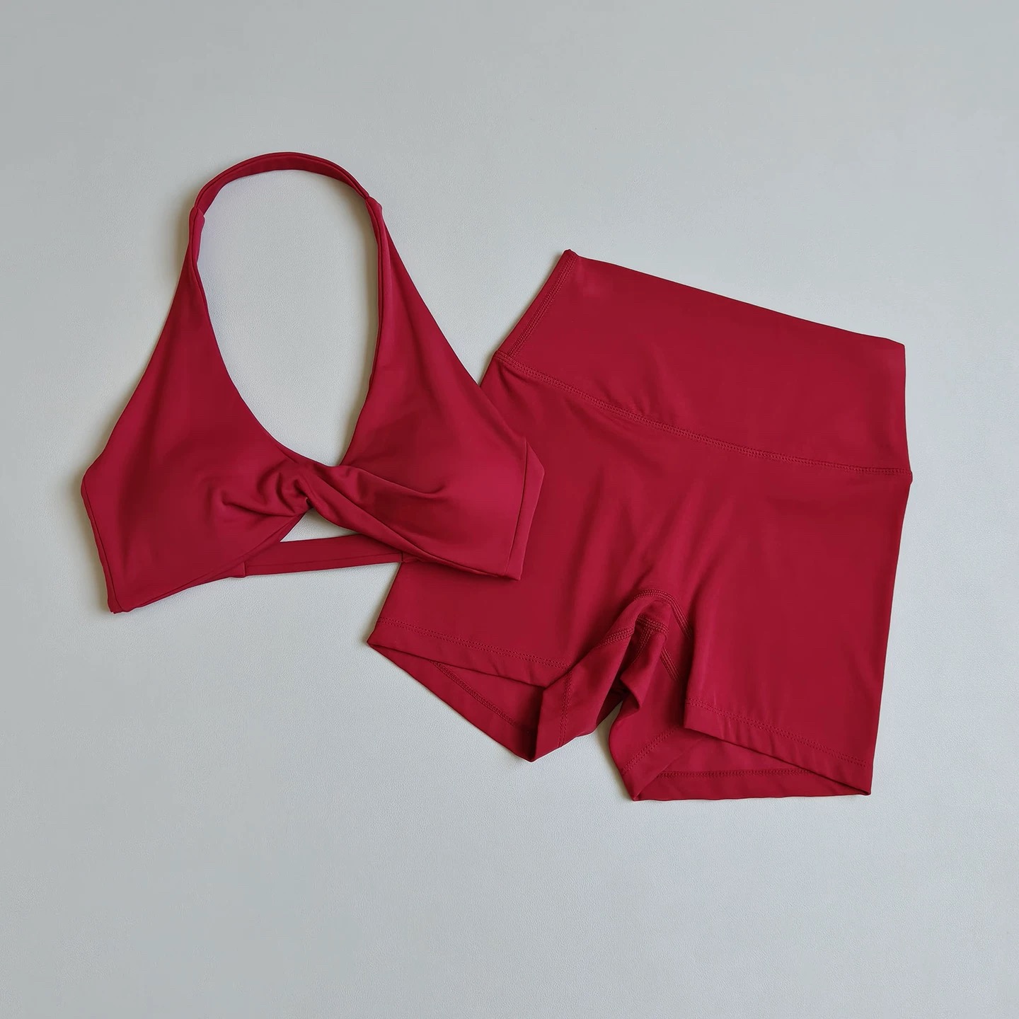 Yoga-outfit voor dames, 2-deli - Sports Bra Racerback recensie en prijs