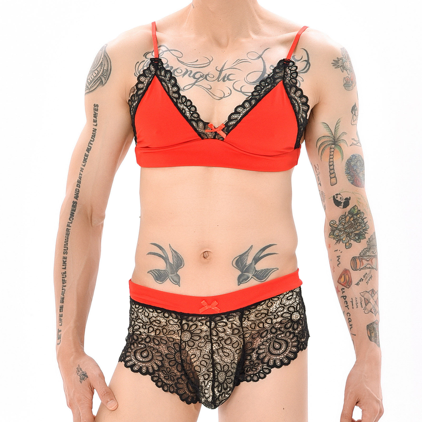 Mannen sexy crossdressing erot - Sheer Mesh Bra recensie en prijs